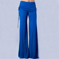 Women Flares Dance Yoga Pants Solid Color