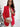 Oversize Women's Blazer Casual Office Red Jackets