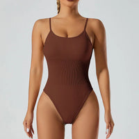 New Seamless Knit One-Piece Yoga Jumpsuit