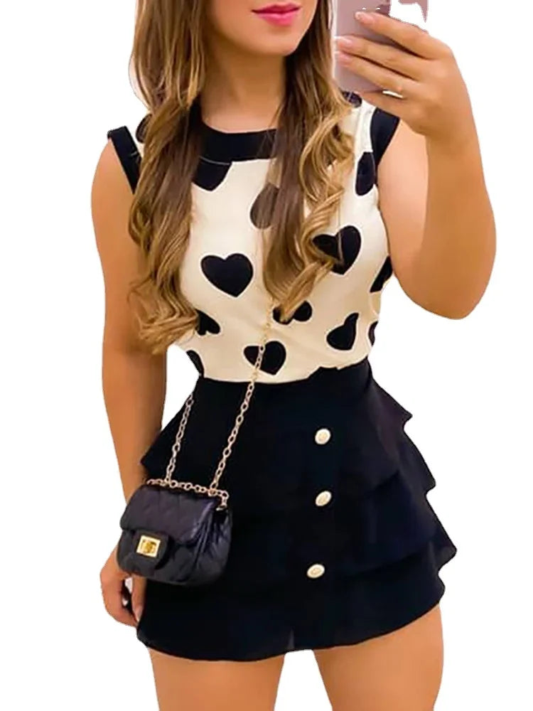 Sweet Ladies Two Piece Set Outfits