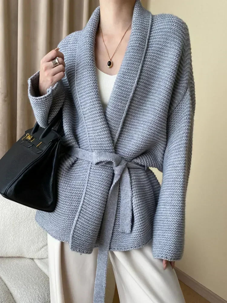 Women's Knitted Cardigan Sweater