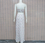 Sleeveless Shirt Tops 2 Piece Set