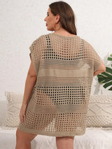 GIBSIE Plus Size Bikini Cover Up For Women