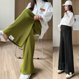 Fashion Pleat Chiffon Maternity Pants