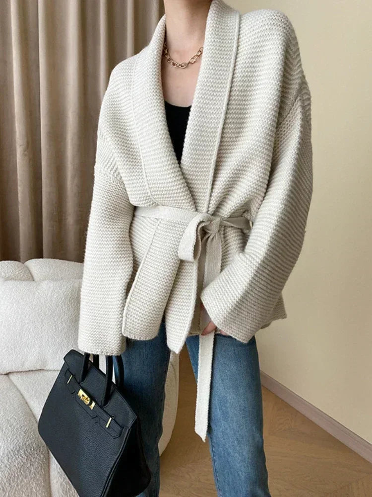 Women's Knitted Cardigan Sweater