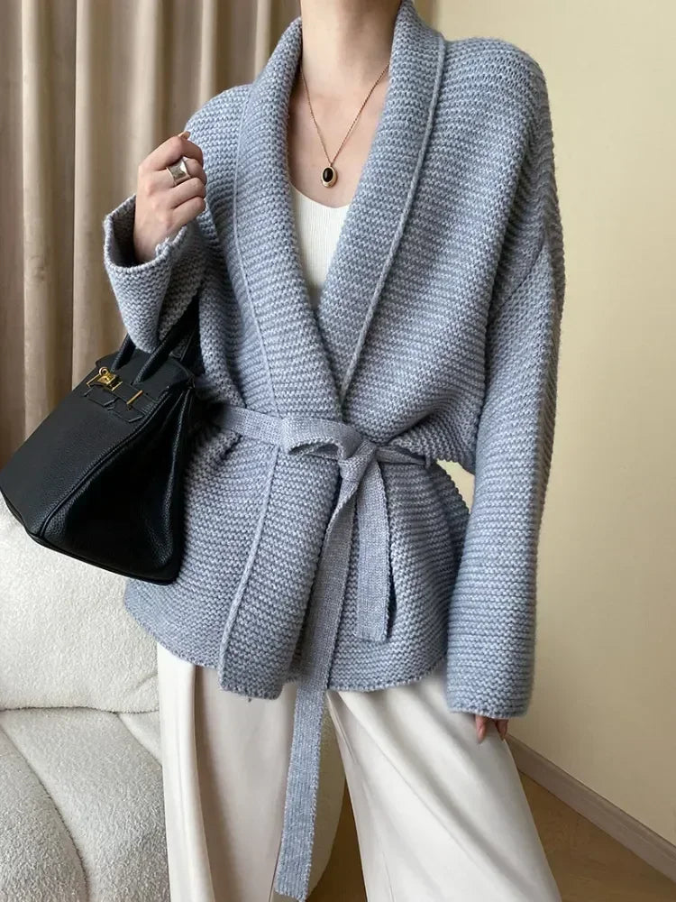 Women's Knitted Cardigan Sweater