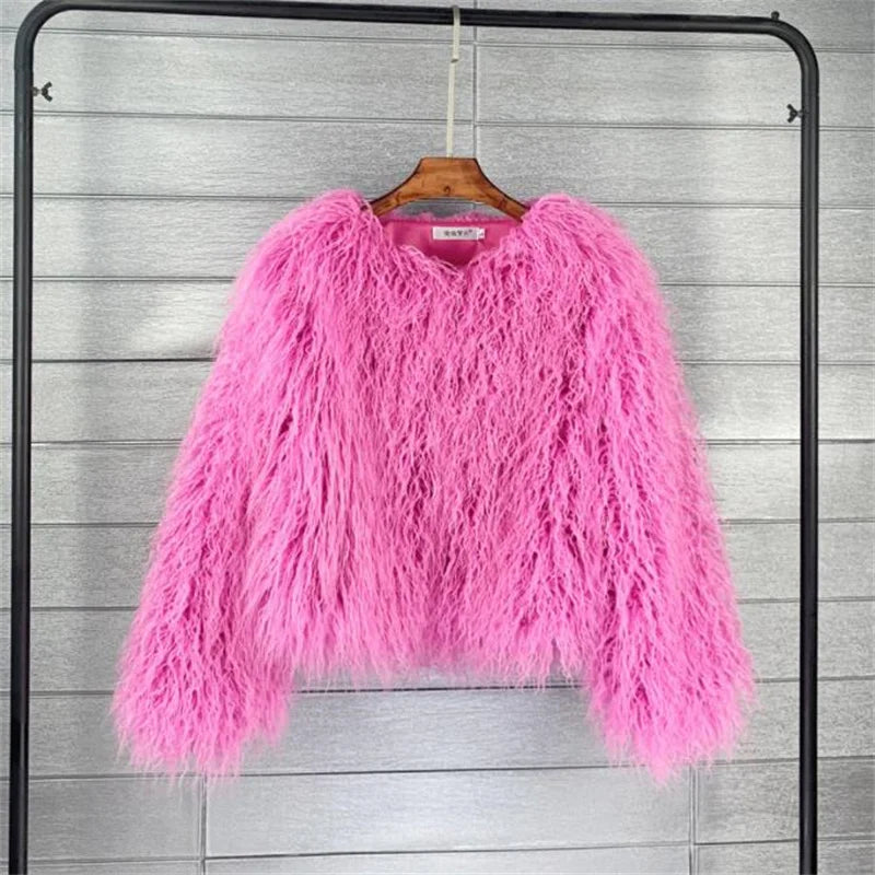 Winter Warm Women Faux Fur Coat