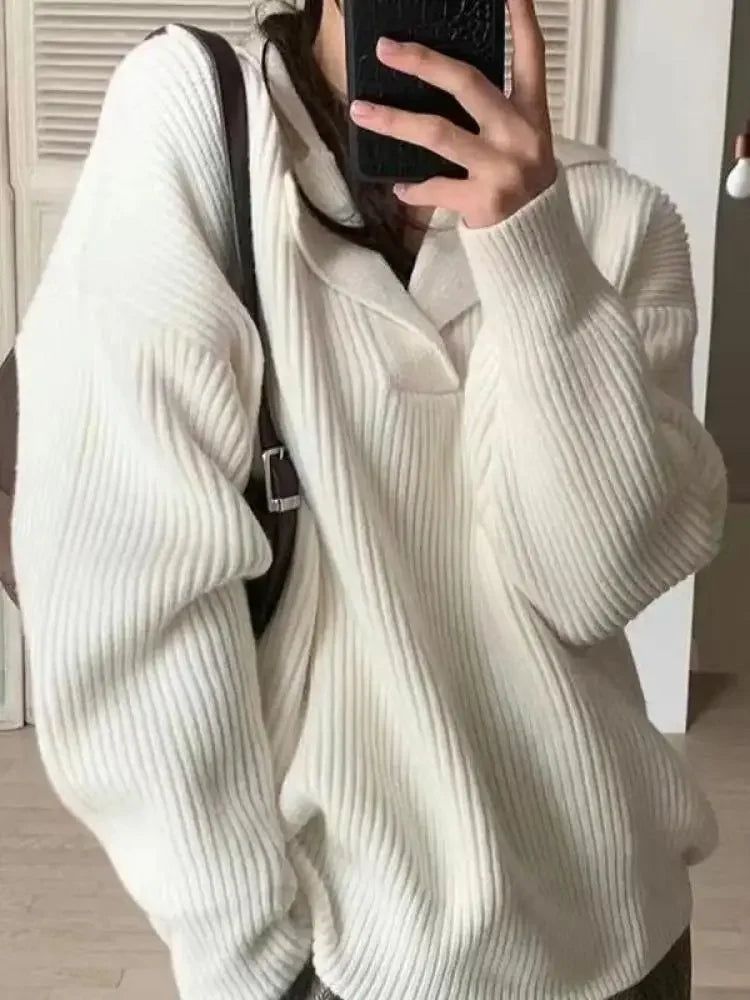 Women's Knitwear Sweaters Basic Warm Vintage