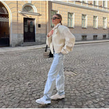 Chic Women's Thermal Lamb Wool Coats