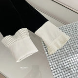 2 Piece Shorts Sets Peter Pan Collar Luxury Cardigans Fashion