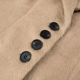 Streetwear Long Hairy Shaggy Blazer Coats