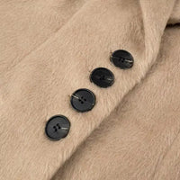 Streetwear Long Hairy Shaggy Blazer Coats