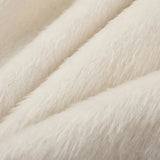 Streetwear Long Hairy Shaggy Blazer Coats