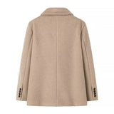 Streetwear Long Hairy Shaggy Blazer Coats