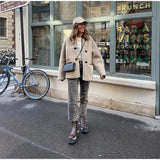 Chic Women's Thermal Lamb Wool Coats