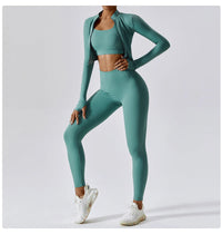 Women's Long Sleeve Top Zipper Jacket
