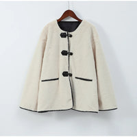 Chic Women's Thermal Lamb Wool Coats