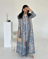 Miyake Pleated Print Foldable Collar Long Sleeve Coats