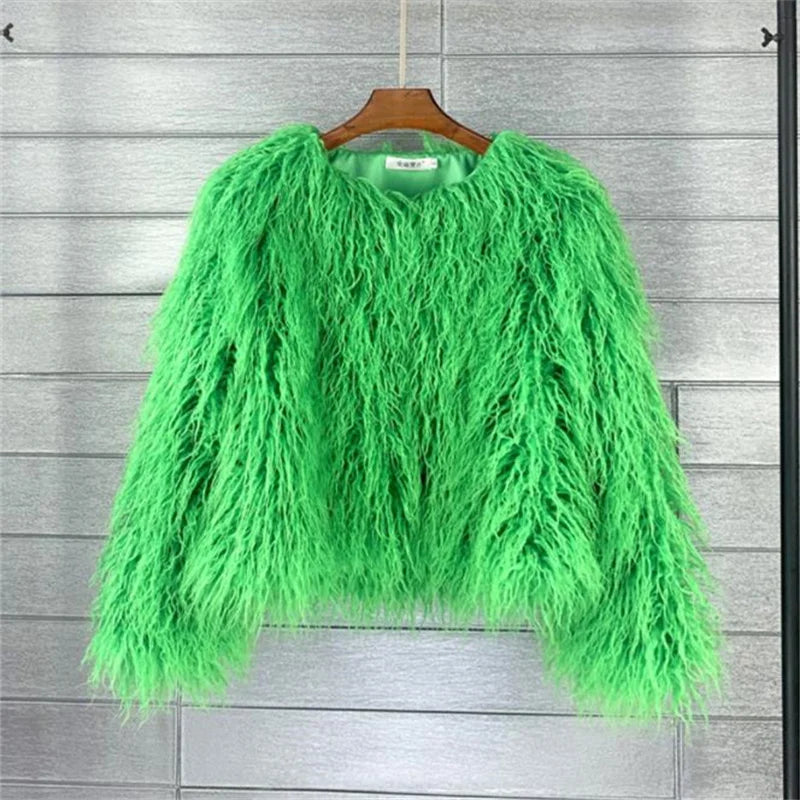 Winter Warm Women Faux Fur Coat