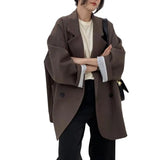 Notched Collar Business Blazer Suit Coat