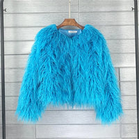 Winter Warm Women Faux Fur Coat