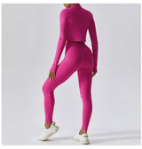 Women's Long Sleeve Top Zipper Jacket