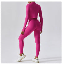 Women's Long Sleeve Top Zipper Jacket