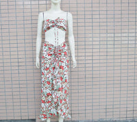 Sleeveless Shirt Tops 2 Piece Set