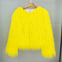 Winter Warm Women Faux Fur Coat