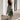 Elegant Women Striped PU Crop with Long Skirt