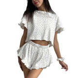 comfortable short sleeve elastic waist Cozy for Ladies