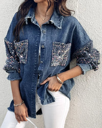 Shacket Jackets for Women Flip Collar