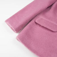 Streetwear Long Hairy Shaggy Blazer Coats