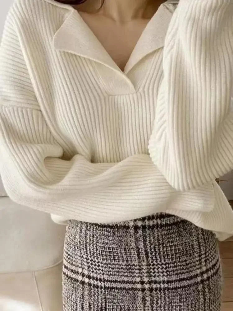 Women's Knitwear Sweaters Basic Warm Vintage