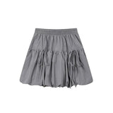 Women Y2K Bubble Skirt Fashion Elastic Waist