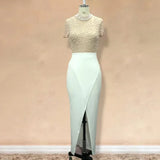Women Summer V-neck Short Sleeve Polyester dress