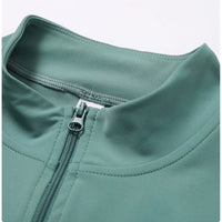 Women's Long Sleeve Top Zipper Jacket