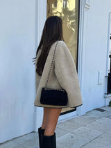 Chic Women's Thermal Lamb Wool Coats