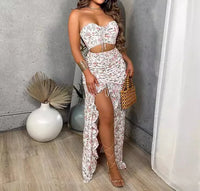 Sleeveless Shirt Tops 2 Piece Set