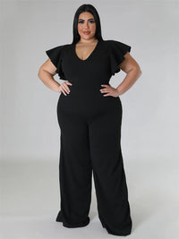 Women Plus Size Women Print Jumpsuit