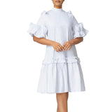 Elegant Half Sleeve Polyester gowns