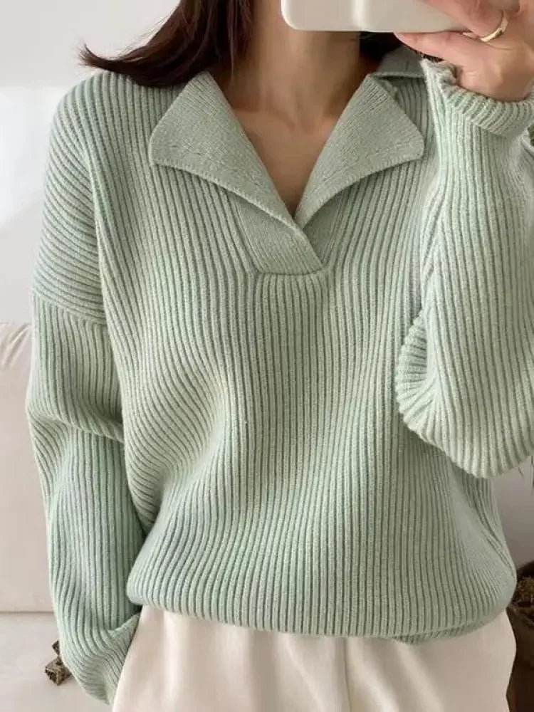 Women's Knitwear Sweaters Basic Warm Vintage