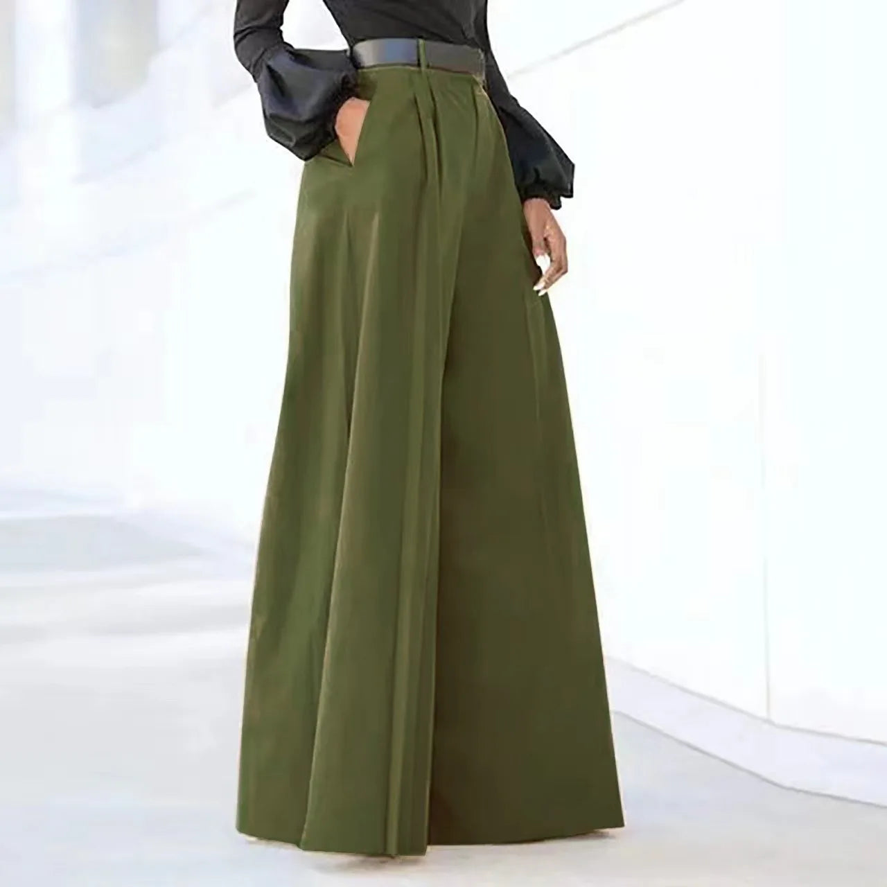 Wide Leg Palazzo Pants For Women