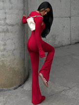 Mozision Sexy Hollow Out Jumpsuits Sets