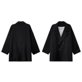 Notched Collar Business Blazer Suit Coat