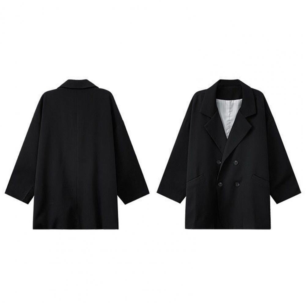 Notched Collar Business Blazer Suit Coat