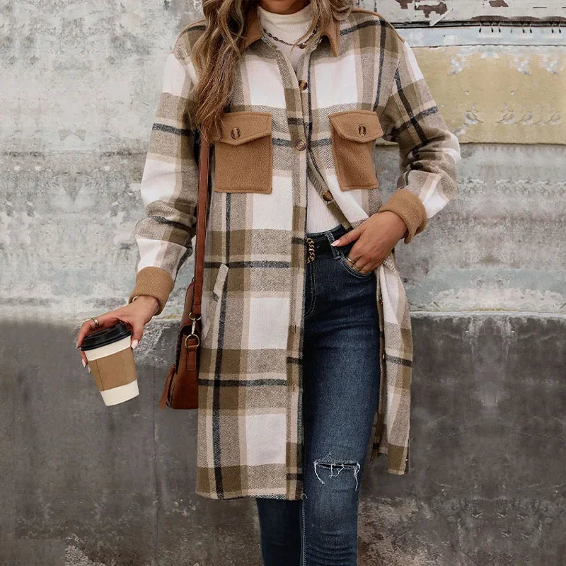 Women Full Sleeve Elegant Maxi Jackets