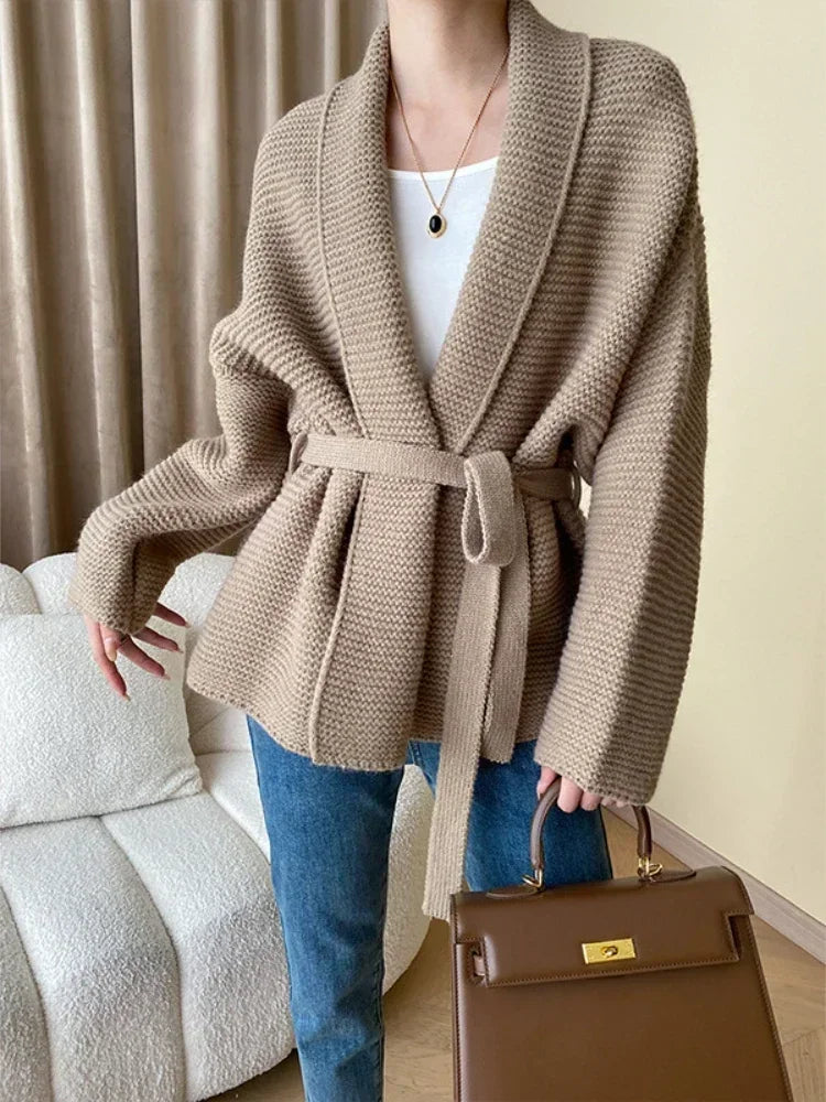 Women's Knitted Cardigan Sweater