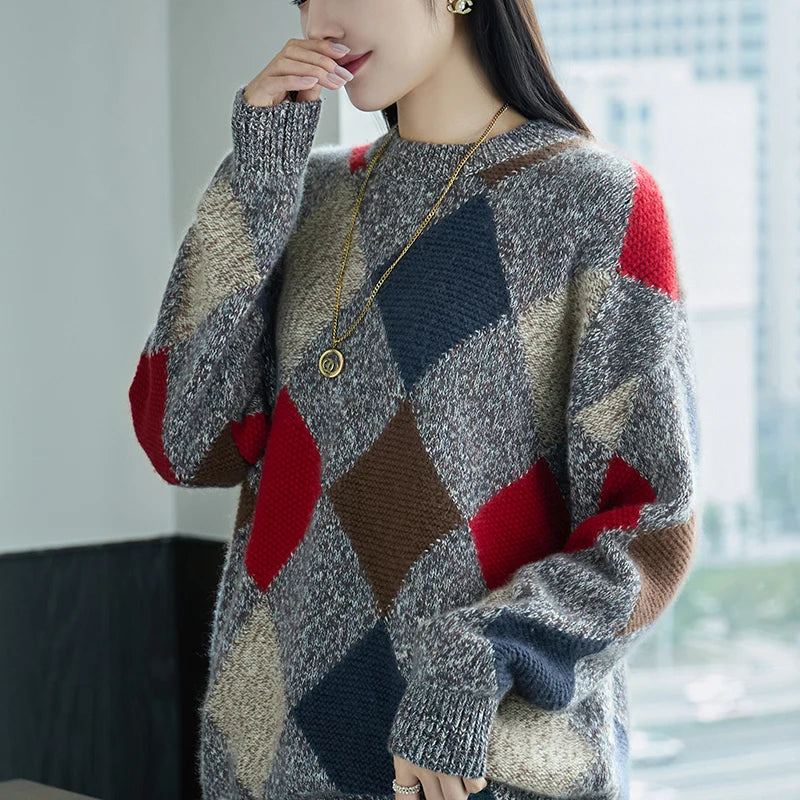 Autumn and Winter 100% Cashmere Sweater