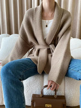 Women's Knitted Cardigan Sweater
